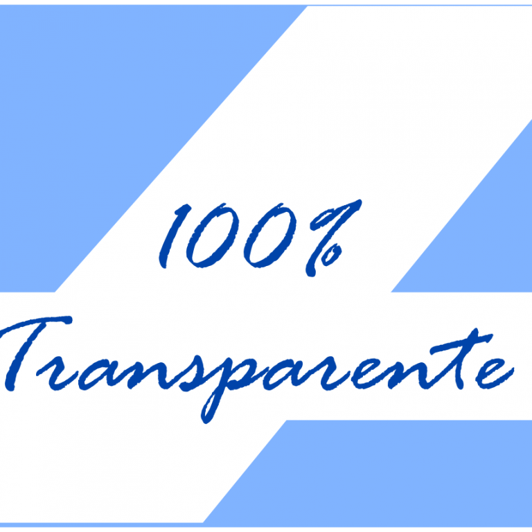 100 por ciento transparente1
