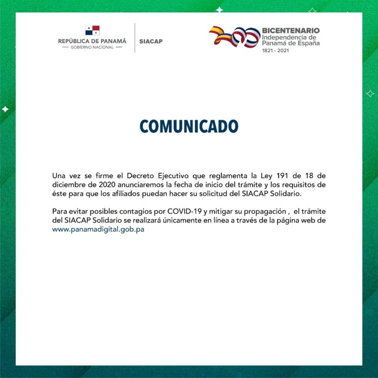 Noticia SIACAP SOLIDARIO 1